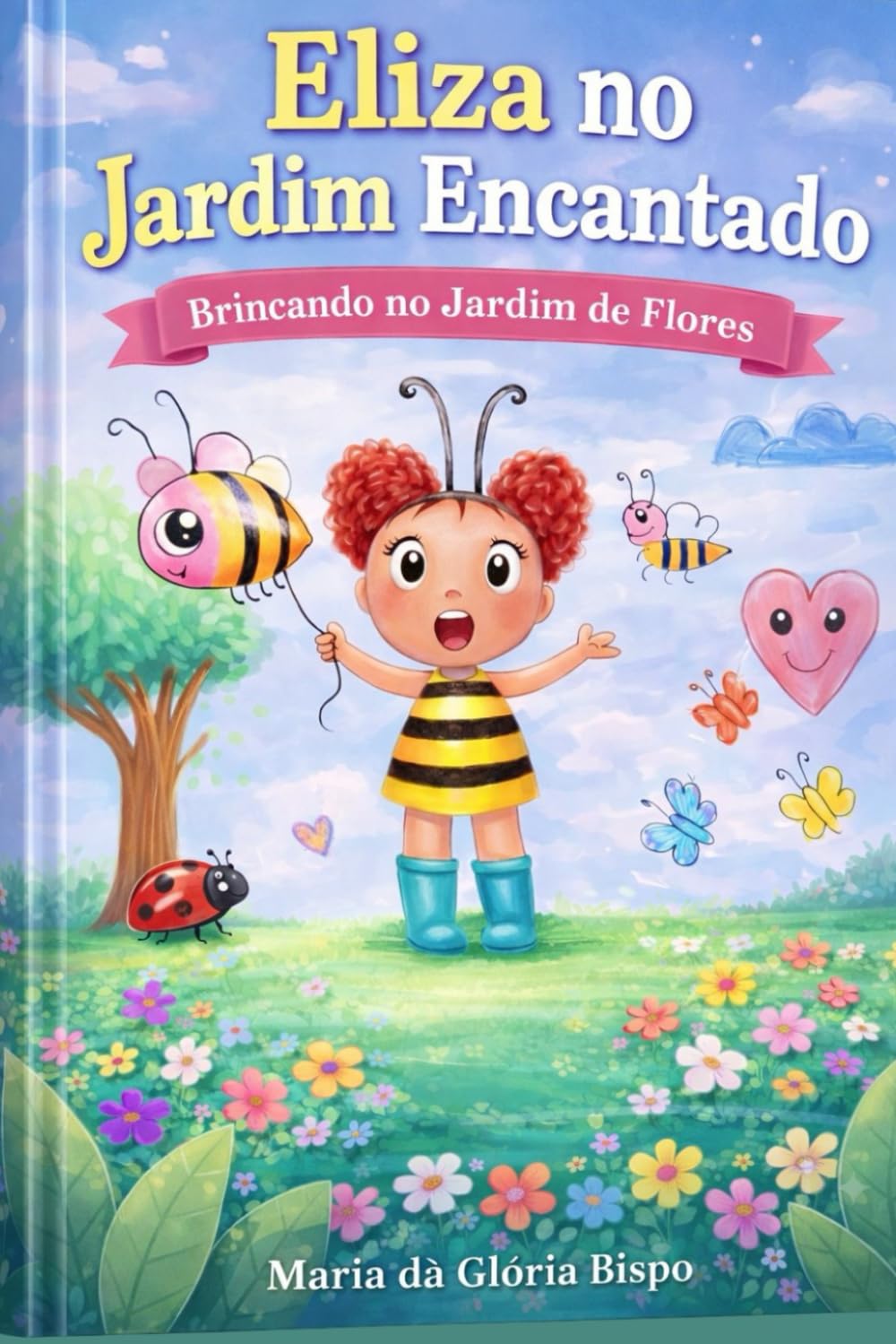 Eliza no Jardim Encantado: Brincando no Jardim de Flores