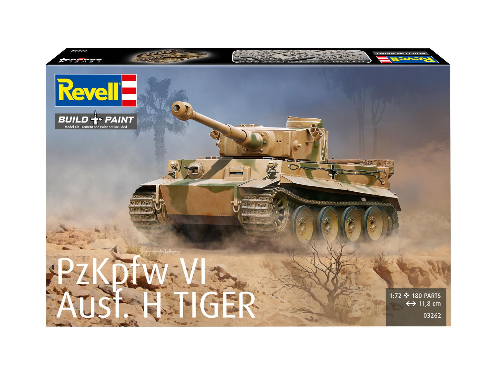 Amazon | ドイツレベル 1/72 ドイツ軍 6号戦車 タイガー1 プラモデル