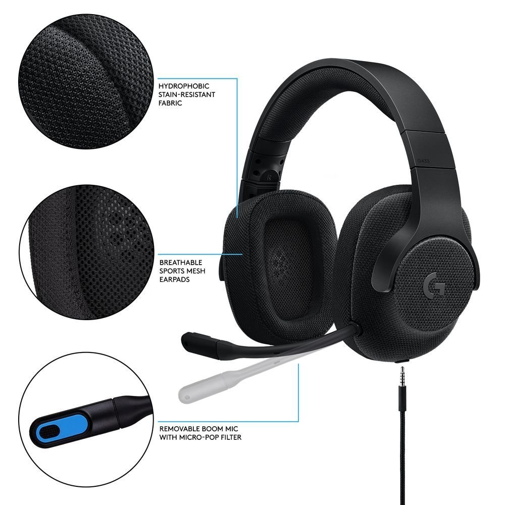 Logitech G433 7.1 Wired Gaming Headset Review - Dettaglio