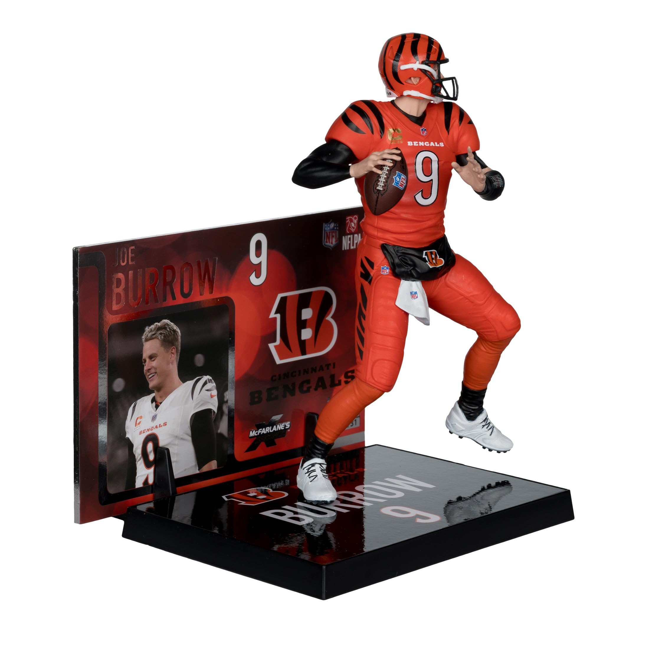 Joe Burrow (Cincinnati Bengals) NFL Figurine McFarlane 17,8 cm