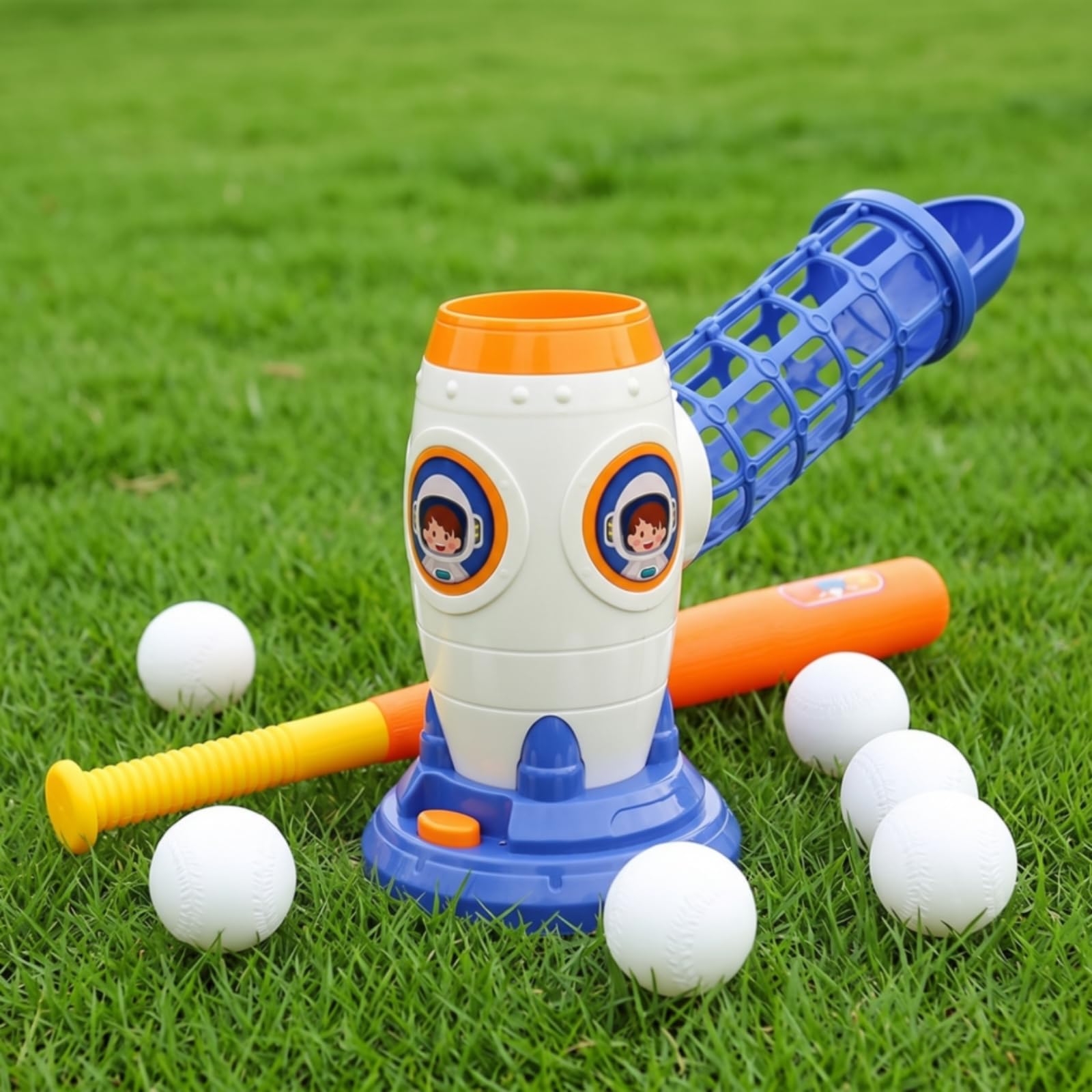 Set da Baseball con tore Morbido Macchina Palle da Baseball Antiscivolo Giocattolo Sportivo per All'aperto, Casa