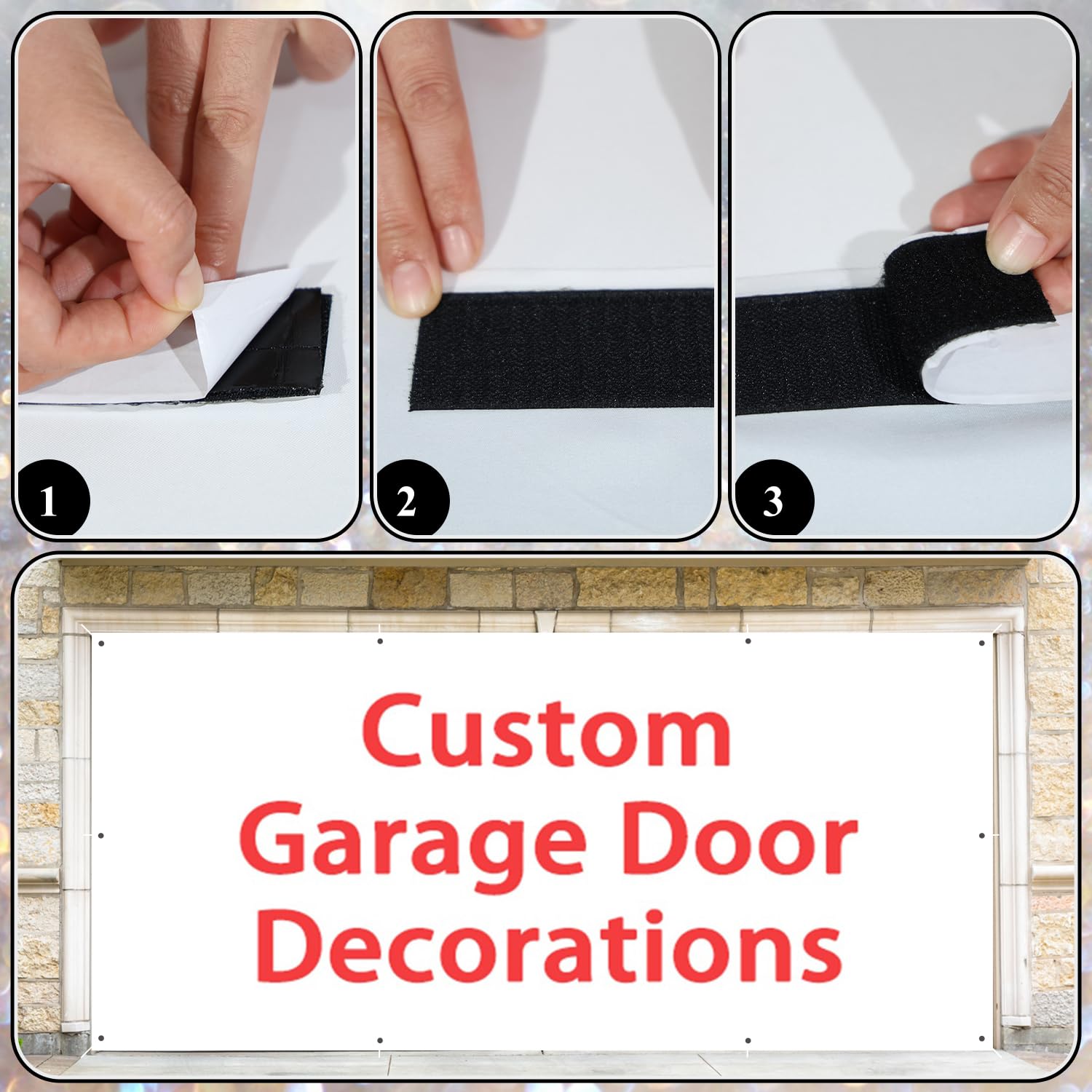 Cartel colgante personalizado de 18 x 7 pies para exteriores, para eventos, fiestas y celebraciones, actividades llamativas, decoración divertida por puerta