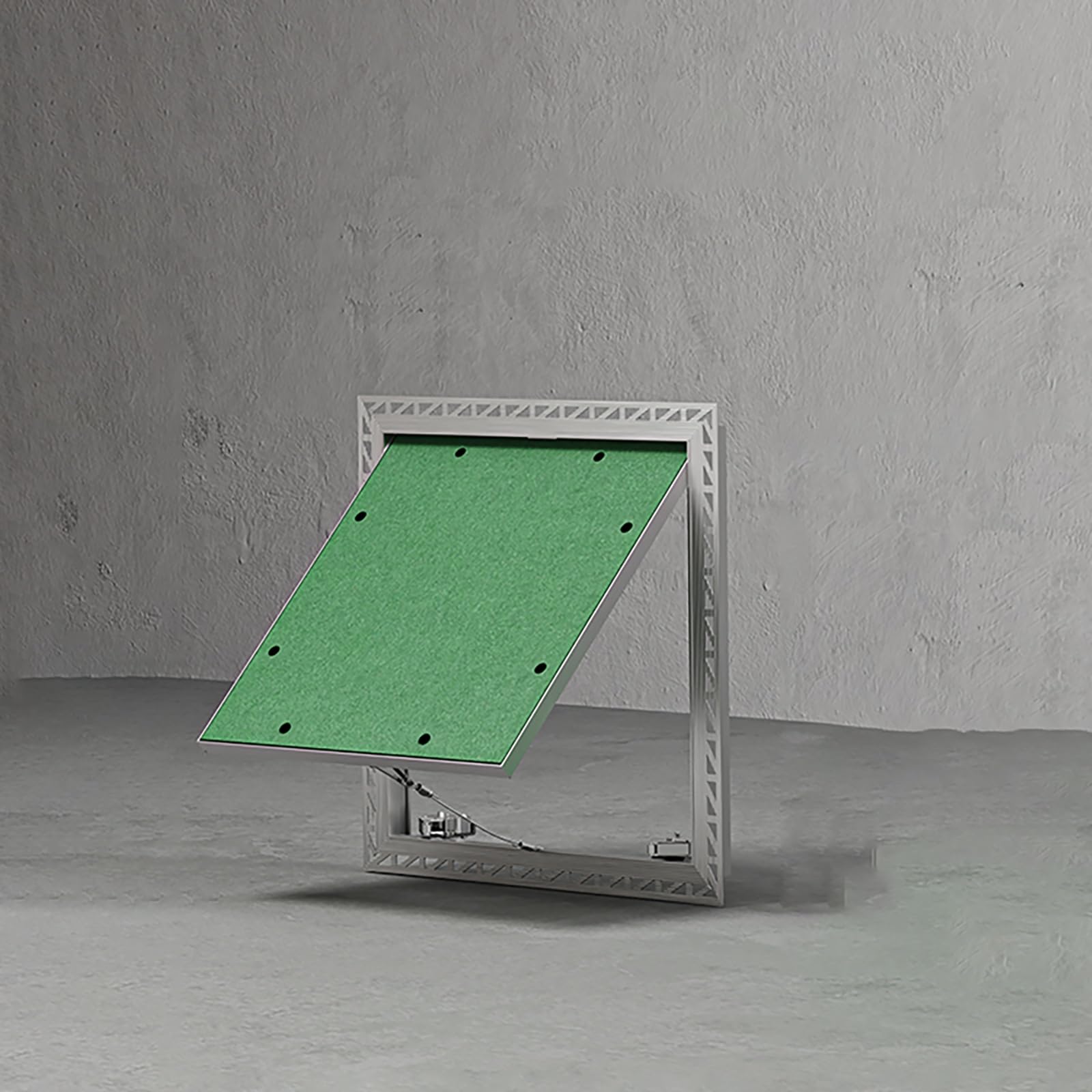 Pannello di accesso universale da parete per soffitto, 55,9 x 66 cm, copertura per ispezione idraulica, mansarda e sfiato, accessorio durevole per manutenzione e riparazioni rapide