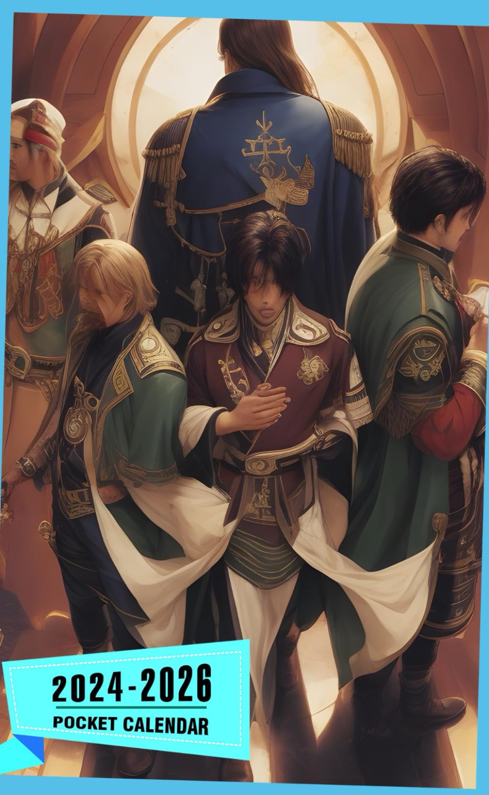 Pocket Calendar 2024 - 2026: Three-Year Monthly Planner for Purse , 36 Months from January 2024 to December 2026 | Brotherhood | One vision