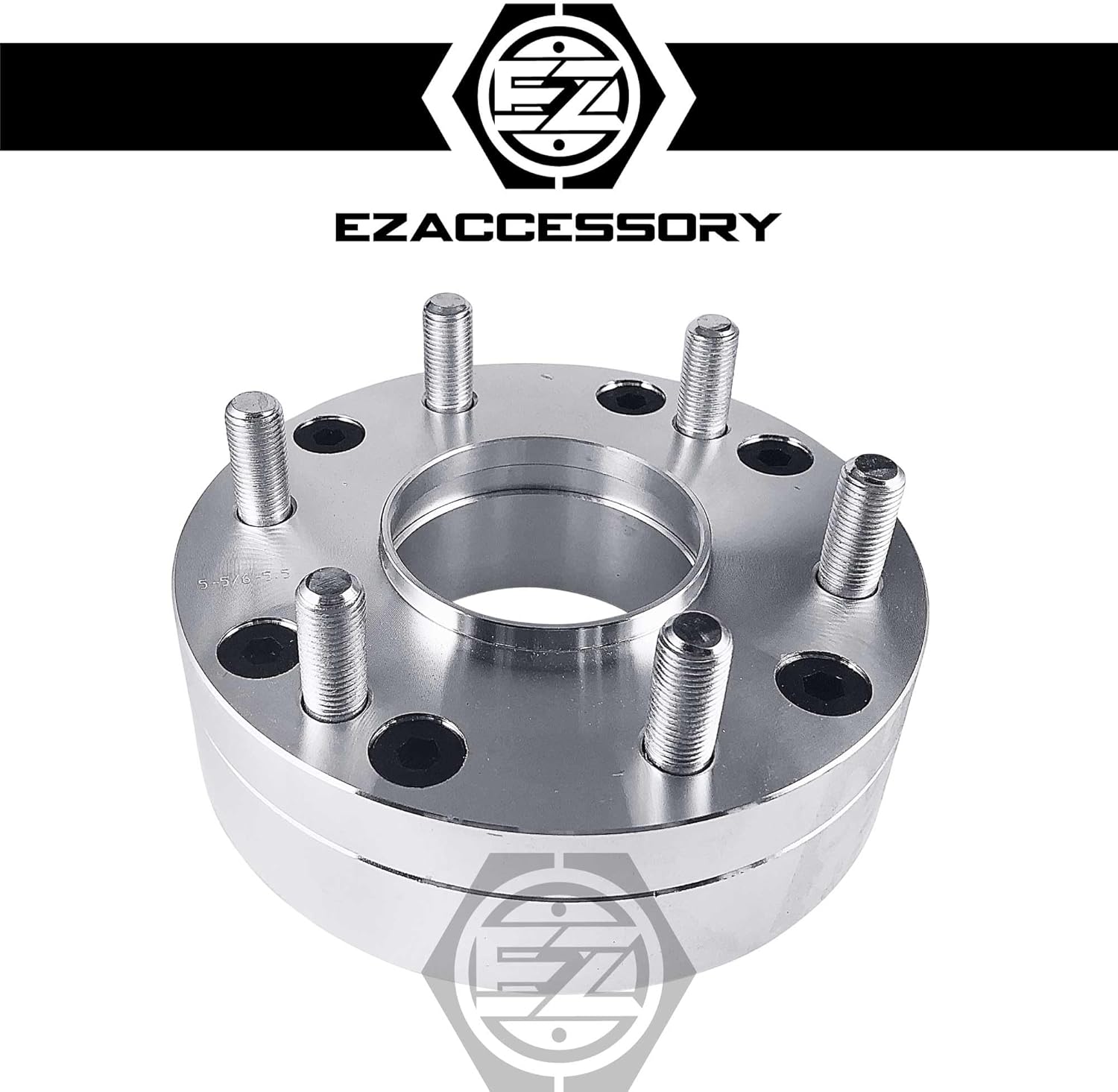4 Wheel Adapters 5x135 to 6x135 Hub Centric Fit for 6 Lug F150 Wheels on 5 Lug F150 Hub Thickness 2 inch