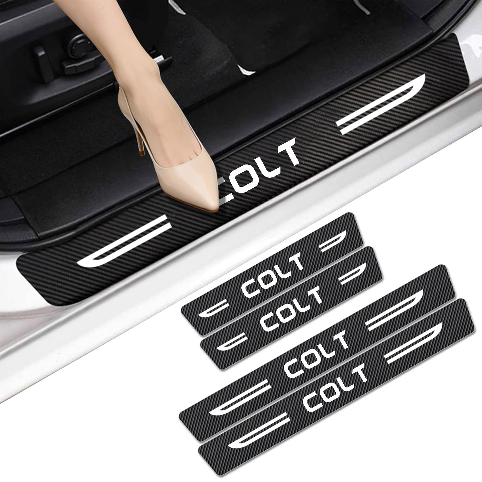WXH97F Car Door Sill Protector for Mitsubishi Colt