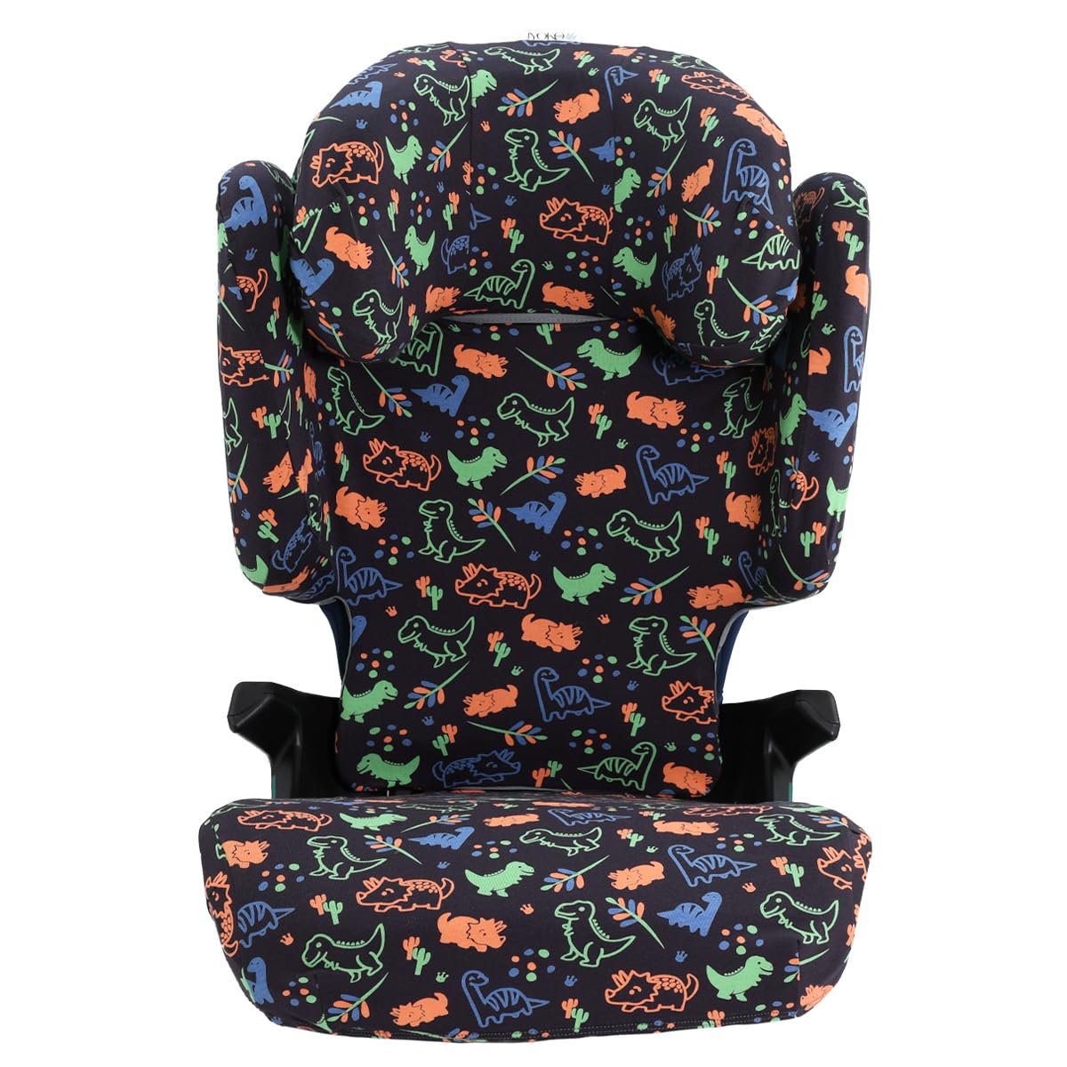 JYOKO KIDS Schutzhülle kompatibel mit Romer Kidfix (Romer Kidfix M I-SIZE, Happy Dino)