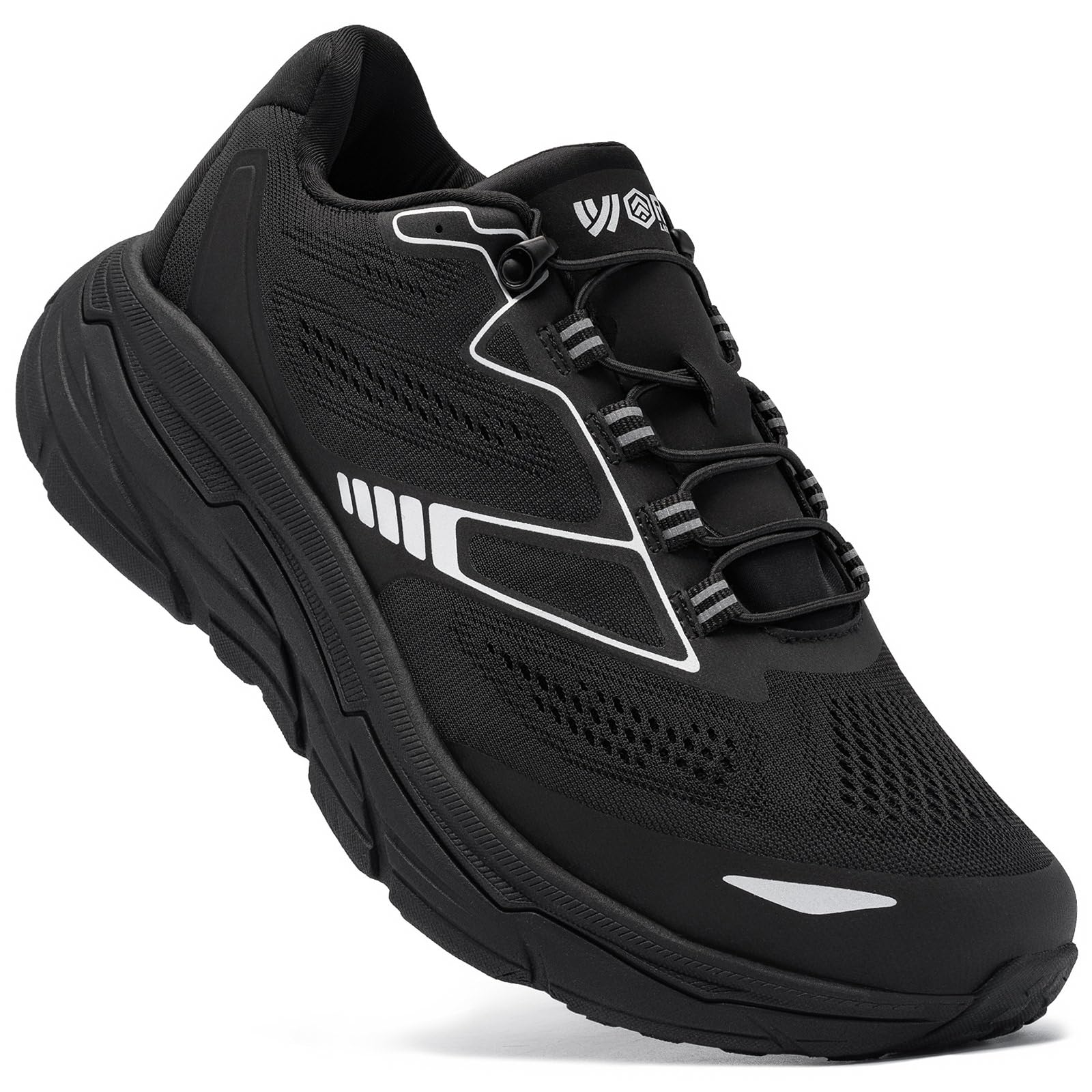 LARNMERNSteel Toe Shoes for Men Lightweight Comfortable Work Shoes Safety Sneakers Slip Resistant