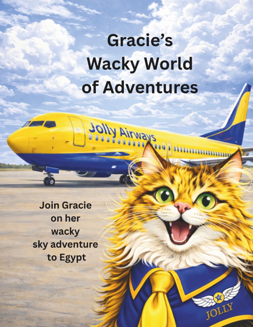 Gracie's Wacky World of Advenures: Join Gracie on her wacky sky adventure to Egypt