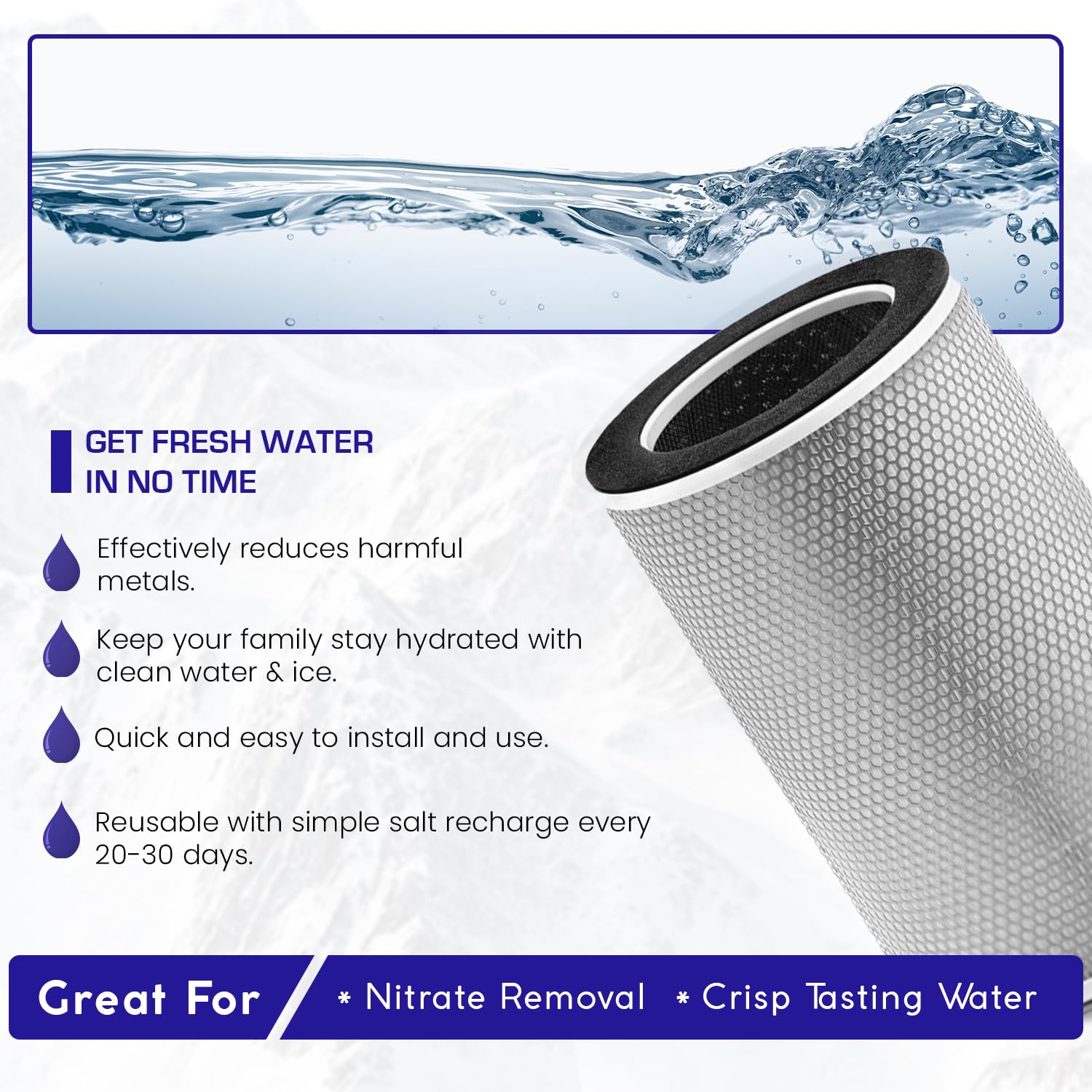 Filter Media for Fresh Water