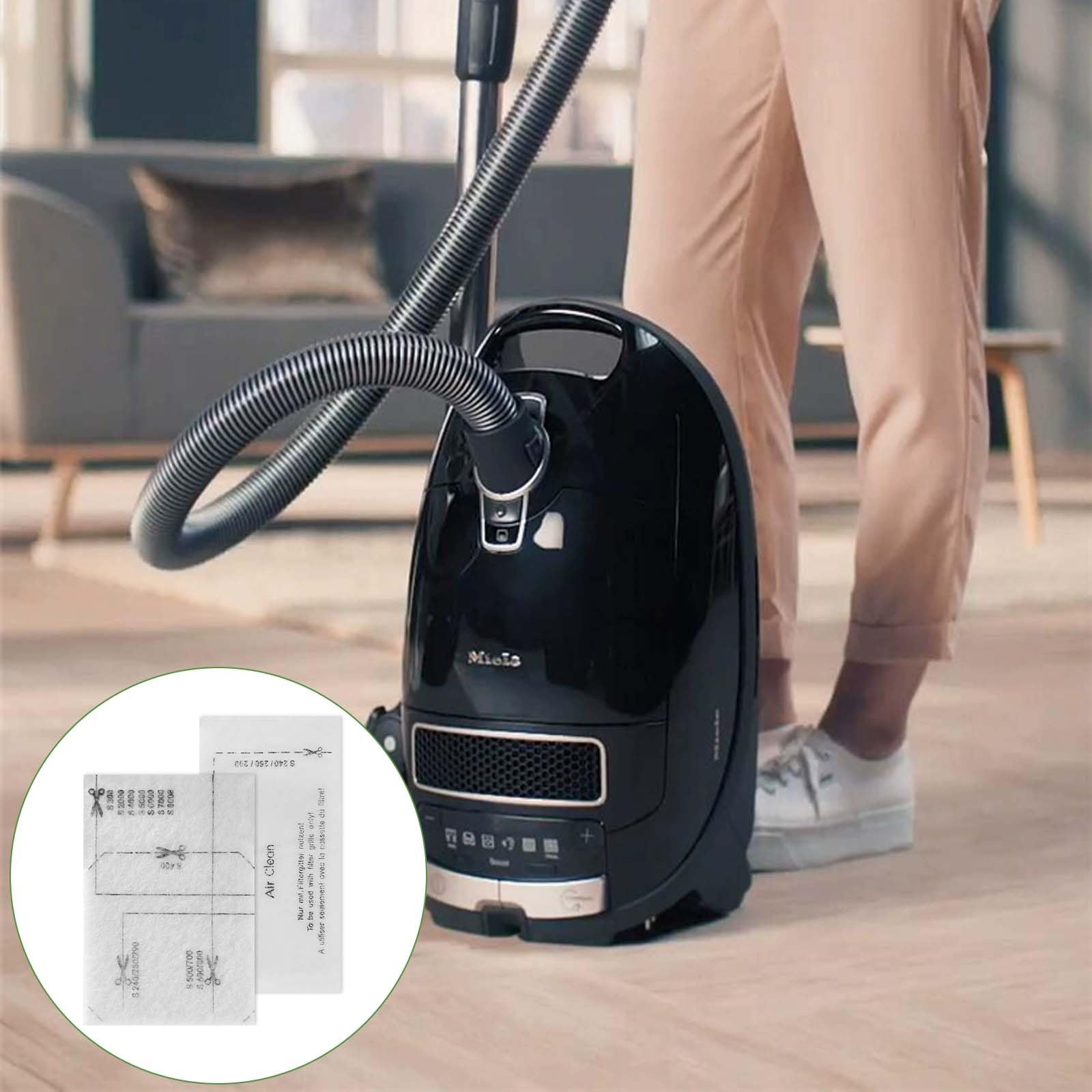 20 Filtri Per Aspirapolvere Miele Complete C1/C2/C3 - Kit Con Filtro Motore E Aria Di Scarico - Foto 5