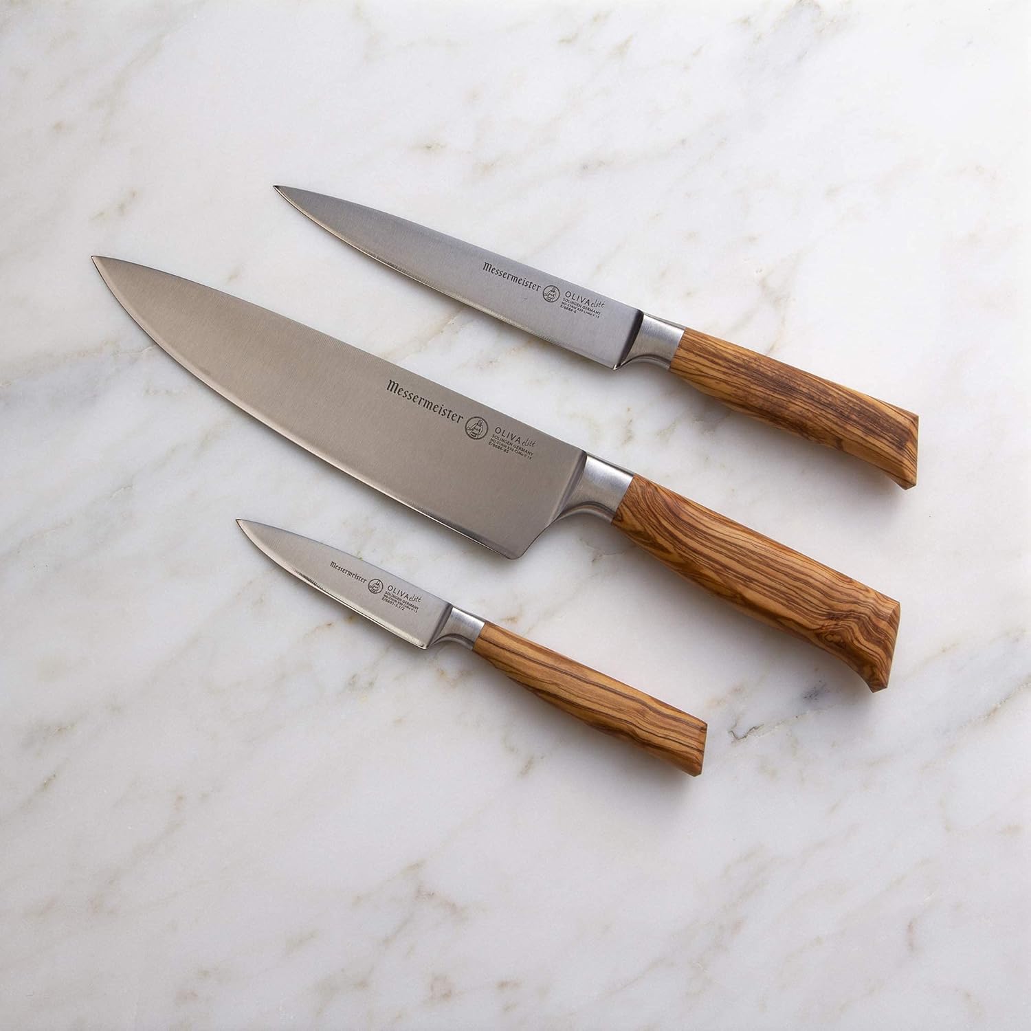 Promo 40% OFF Messermeister Oliva Elite - 3 Pc. Starter Knife Set, Brown 70% Off Discount Messermeister Oliva Elite - 3 Pc. Starter Knife Set, Brown