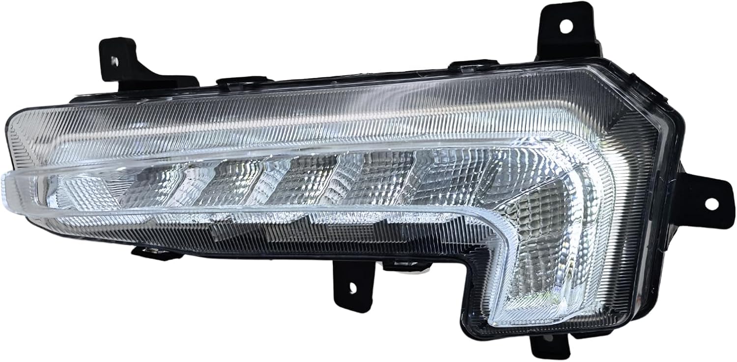 LED Fog Light Compatible With 2016 2017 2018 Malibu Front Bumper Lamp Clear Lens LED Right Passenger Side Fog Light