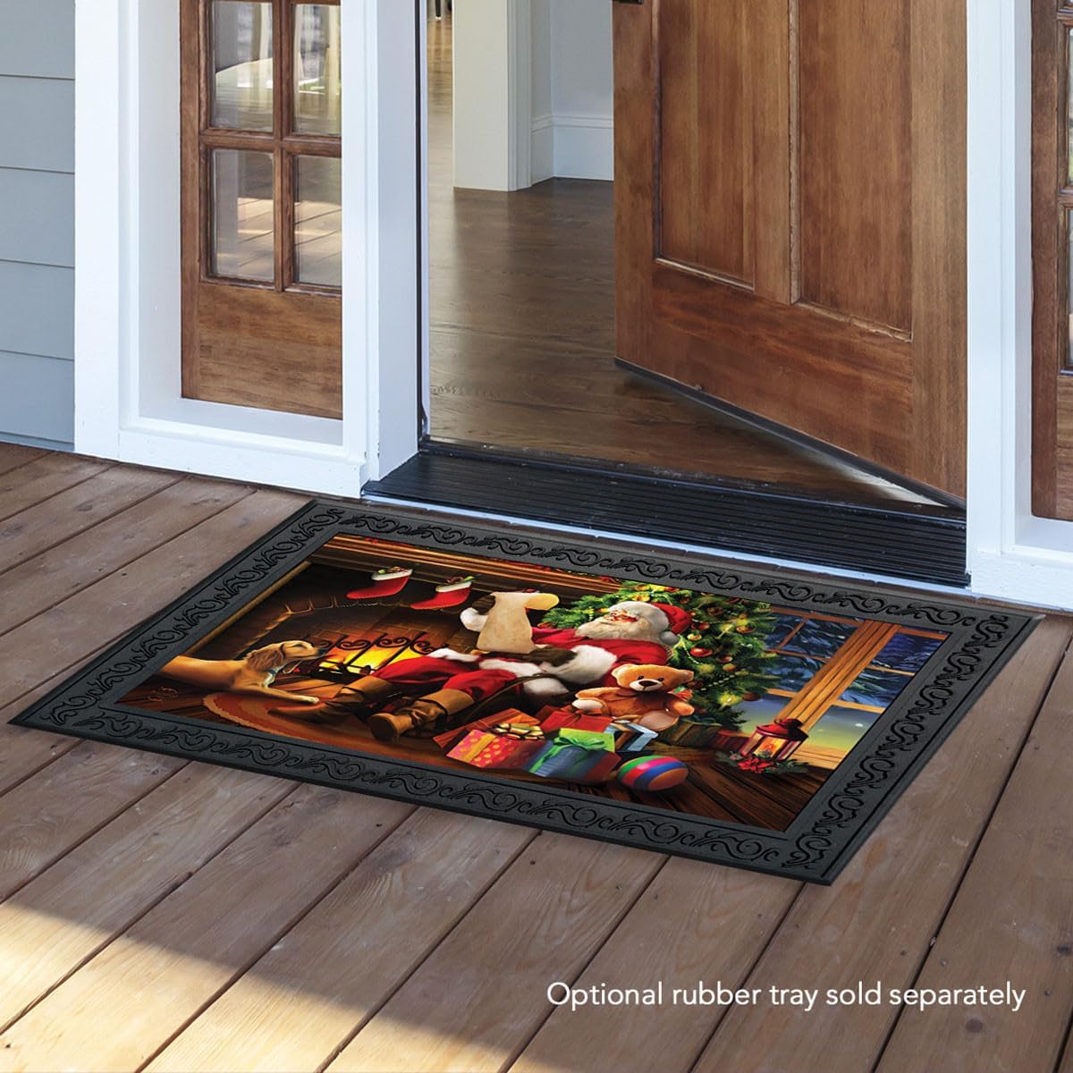 Briarwood Lane Naughty or Nice Christmas Doormat