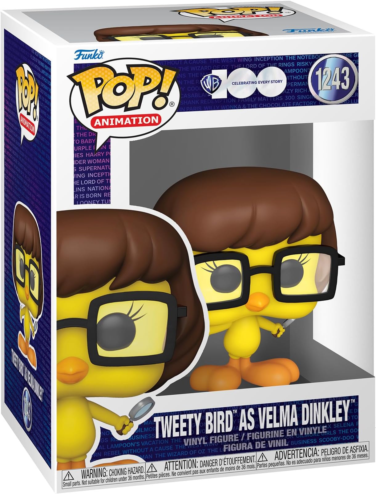 Pop! Animation: HB - Tweety Bird As Velma - Looney Tunes - Collectable Vinyl Figure - Gift Idea - Official Merchandise - Toys for Kids & Adults - TV Fans - Model Figure for Collectors