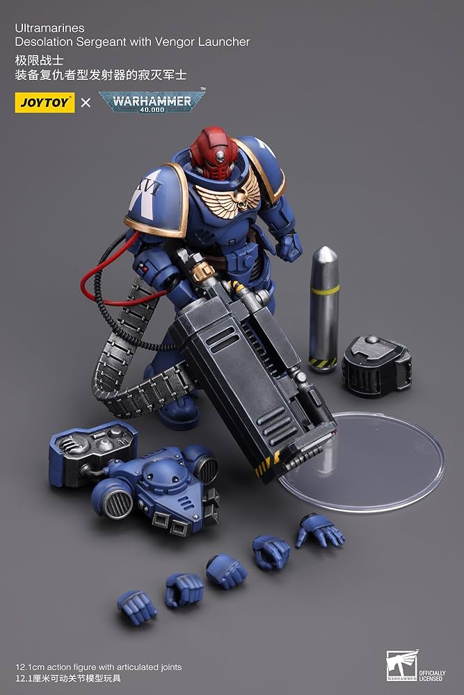 JOYTOY ウォーハンマー40K DESOLATION MARIN Amazon.com: JoyToy Warhammer 40K: Ultramarines Desolation Sergeant