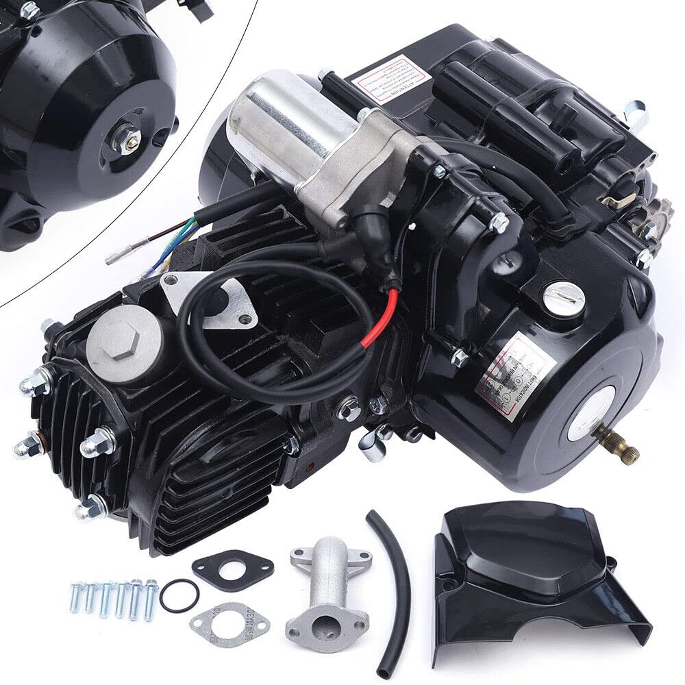 125CC 4-speed Kick Start Engine Motor 4Stroke Motorcycle Pit Dirt Bike for  Honda 125CC 4Stroke CDI Motor Engine Kit - AliExpress