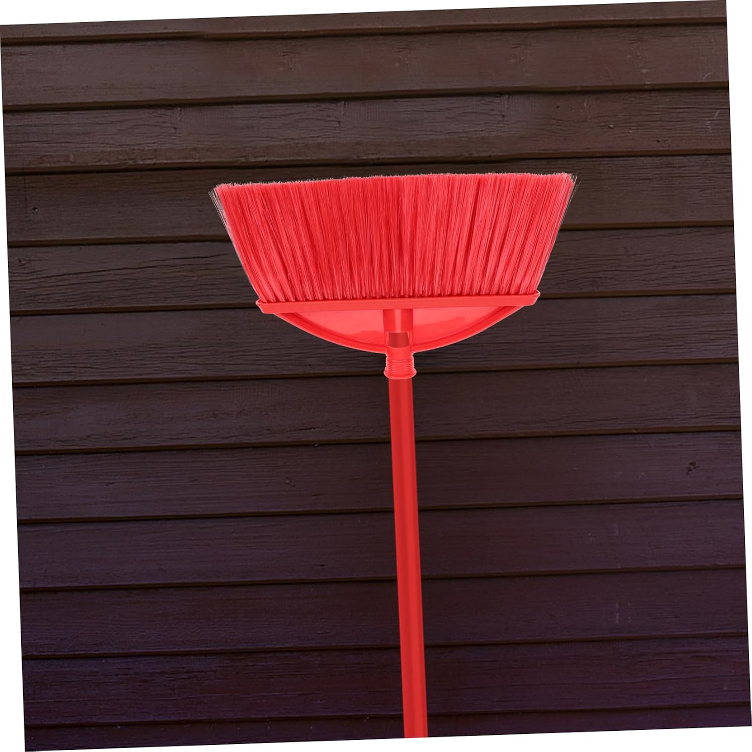 Plastic Broom Head Replacement for Home Cleaning Ergonomic Kitchen Accessory for Pet Hair and Narrow Corners Household Broom Refill Head Single Red