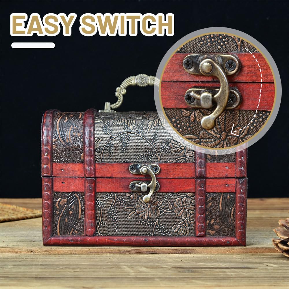 10 Pezzi Antico Hasp, Antico Hasp Gancio,Hasp Antico Legno,Gancio A Scatto Hasp,Oro Scatola Di Legno Hasp,Antico Hasp,Bronzo Hasp,Hasp Gancio,Per Portagioie,Scatole Regalo,Scatola In Legno
