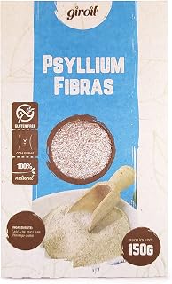 Psyllium Fibras Giroil - 150g, Giroil, Cinza