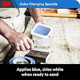 3M High Strength Color Changing Spackling Compound 32 fl oz – Blue to White Dry-Time Indicator, Fast-Drying No-Shrink Wall Repair Paste for Drywall, Plaster, Wood, Stucco – Interior/Exterior Use – view 4