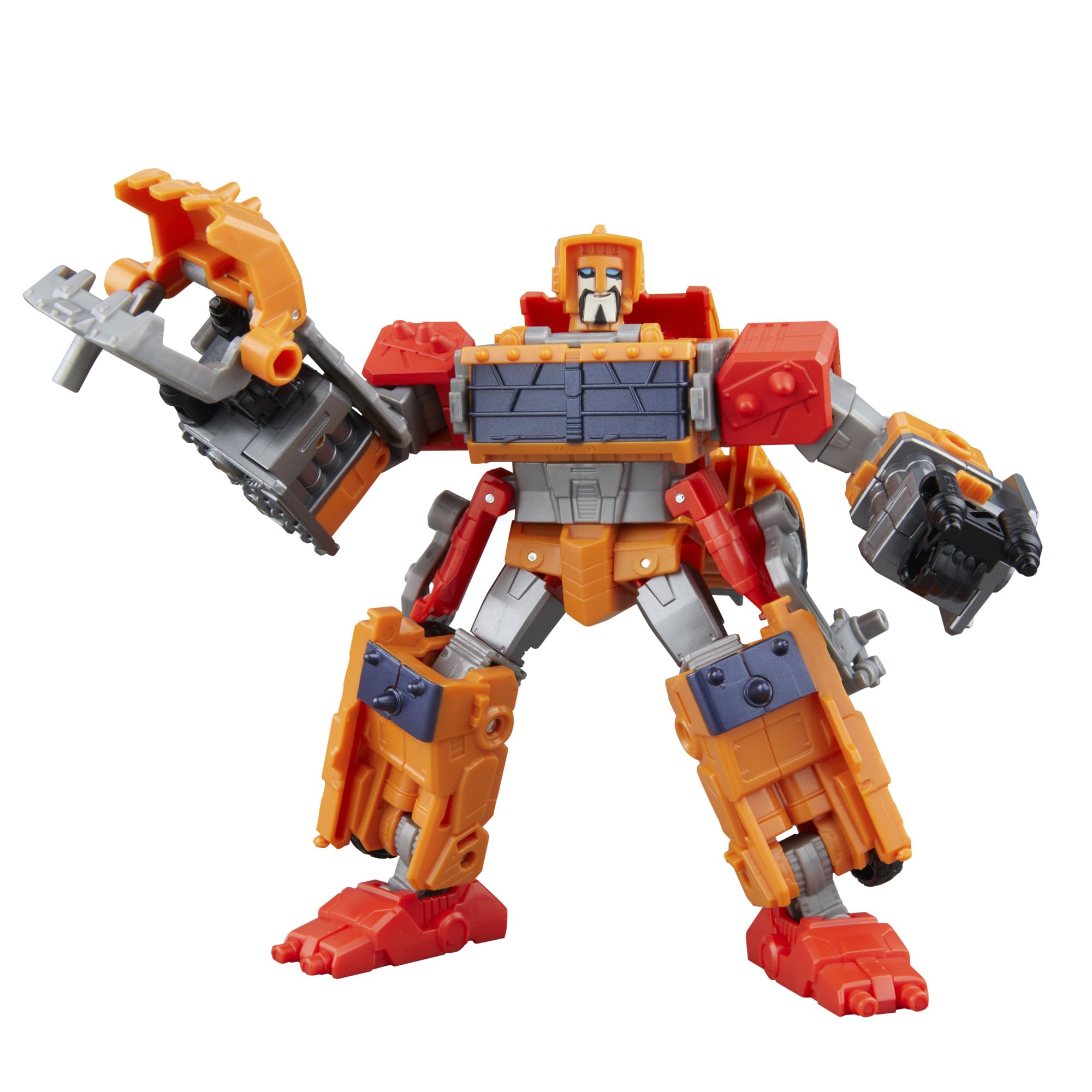 Transformers Age of the Primes Voyager Class Junkion Wreck-Gar Action Figure, Orange, 8.819 pulgadas - Image 4