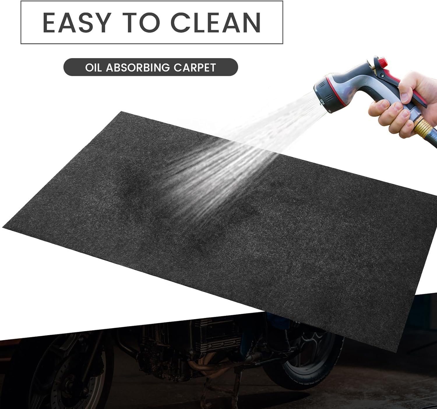 3 Pcs 36 X 60 Inch Oil Spill At For Driveway Garage ... - Shein - View #2
