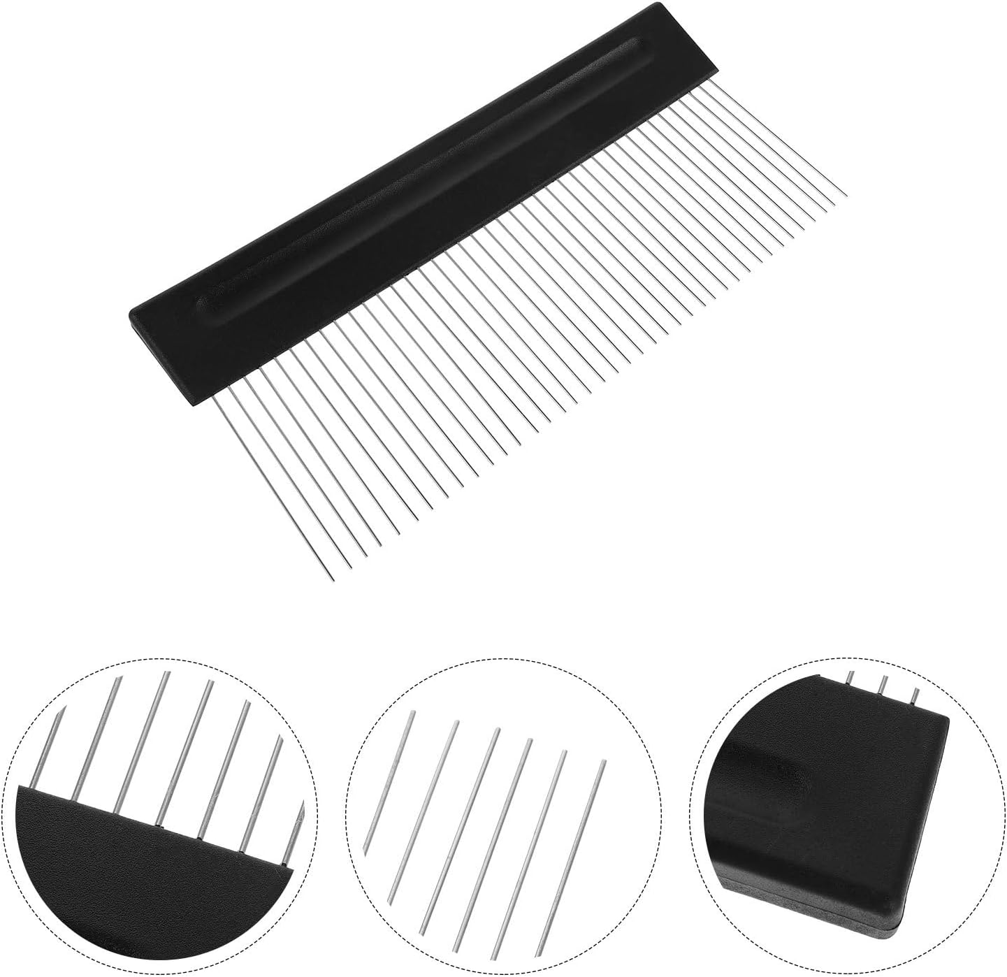 VOSAREA Texture Graining Comb Tool Paint Graining Tool for Plaster Walls Wall Texture Scraper for DIY Pattern Creation Home Decor and Art Projects