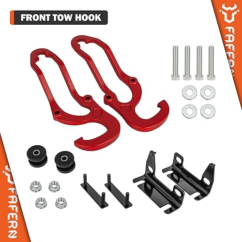 StarONE Front-Abschlepphaken passend für 2009–2020 Dodge Ram 1500 Ersatz OEM 82210967 68196982AA
