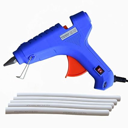 ApTechDeals APT-NY6005 Nylon 40 W Glue Gun with 5 Glue Stick (Multicolour)
