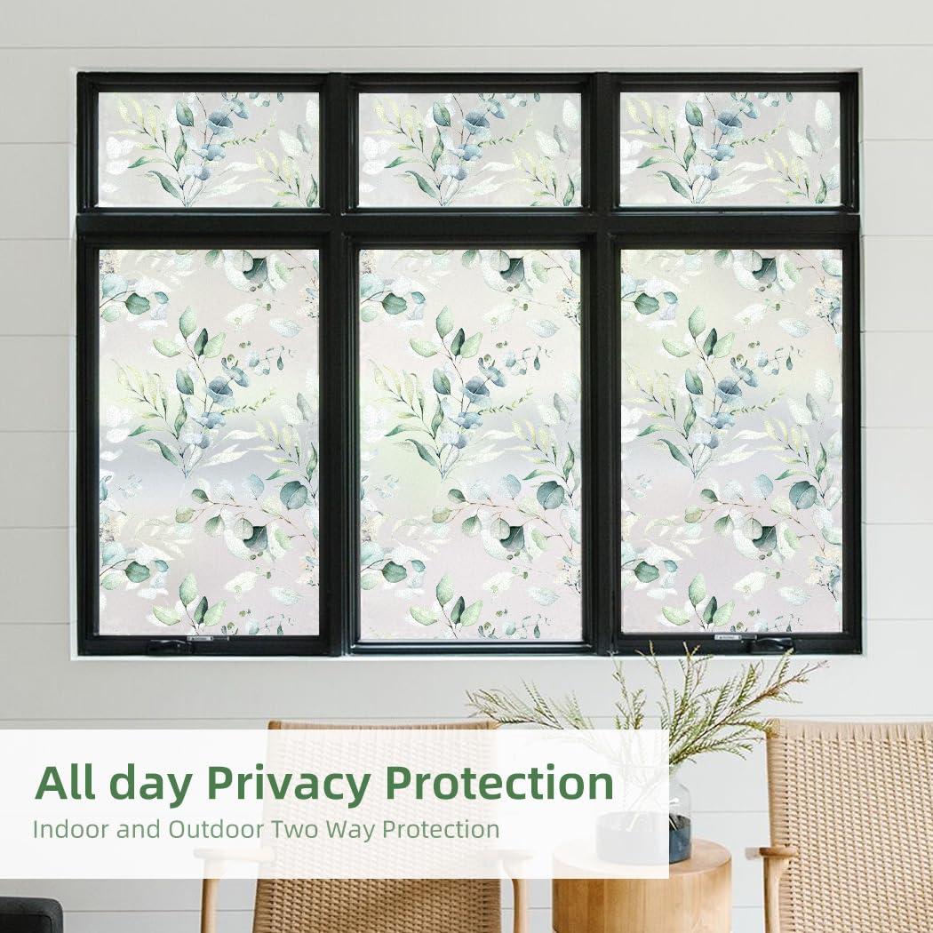 Vinilos para Cristalesflor De Abeja Adhesivo Ventanas Translúcido Privacidad Decorativa del Película De Ventana,Lámina Pegatina Sin Pegamento Electrostatica,para Oficina, Hogar