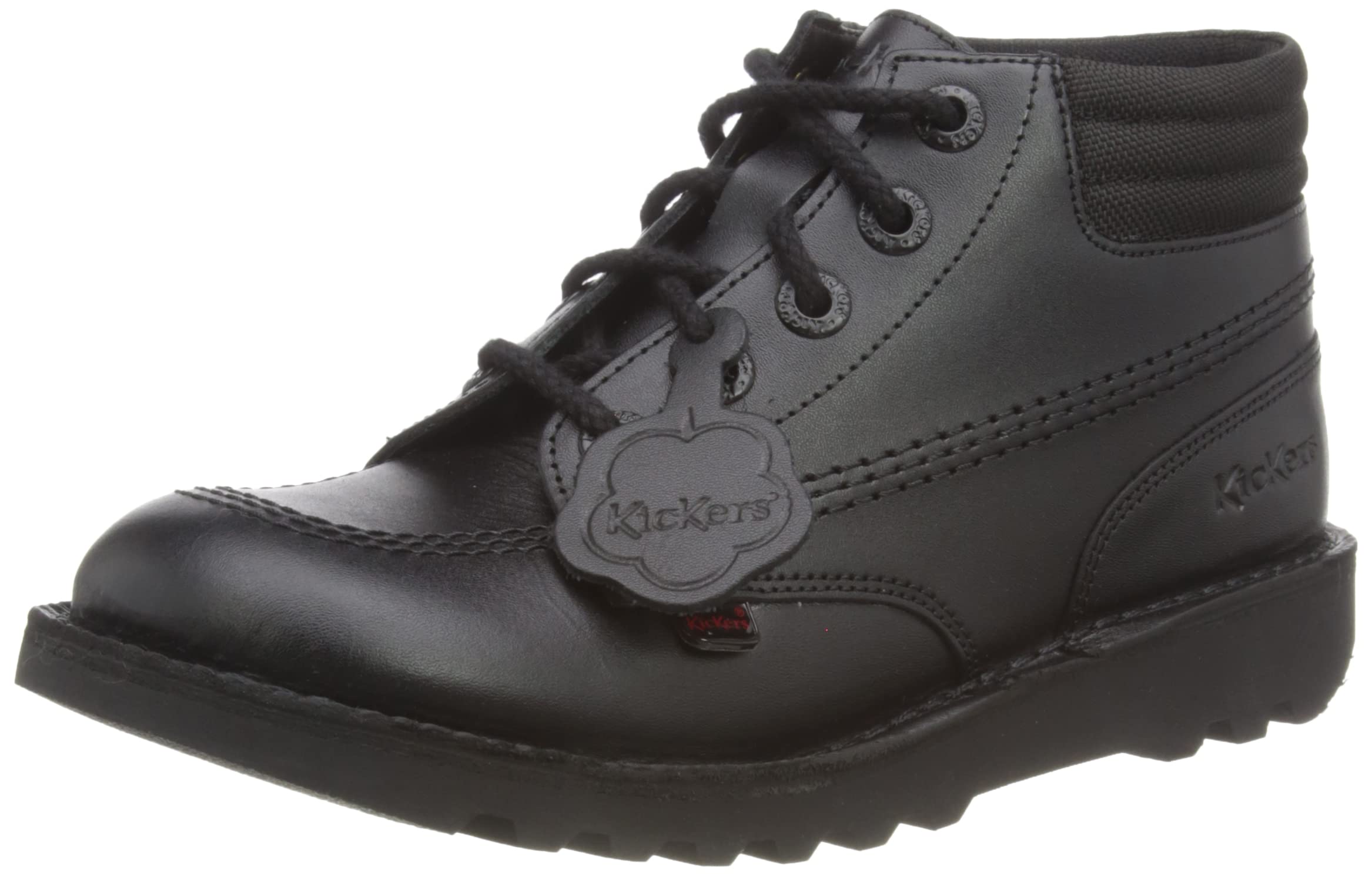 KickersBoy's Kick Hi Padded Mesh School Uniform Shoe Ankle Boot