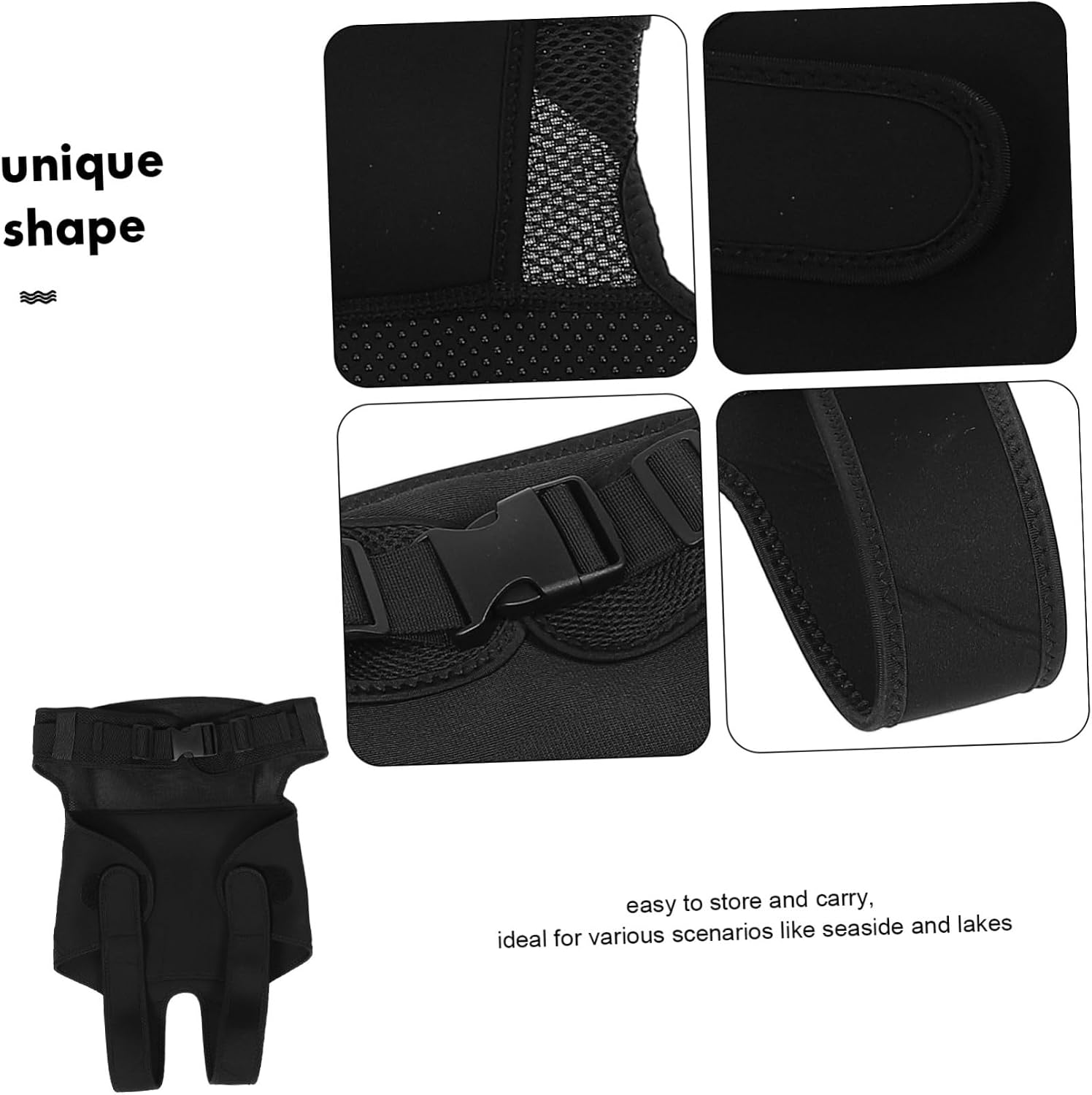 Toddmomy Fishing Hip Pad Cushion Kayak Seat Pad for Kayaking Boat Seat Cushion Antislip Surface Puncture Resistant for Outdoor Sports