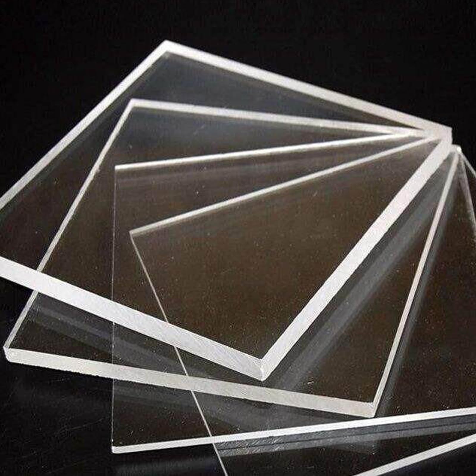 1.5 mm Polycarbonat Platte Doppelstegplatten Wellplatten Transparent Stegplatten Schwer Entflammbar und Bruchsicher für den Außenbereich(60x100cm/24x39in)