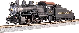 Broadway Limited 9185 PRR B6sb 0-6-0, #4001, Futura Lettering, 60S66A Tender, No-Sound/DCC-Ready, HO Scale