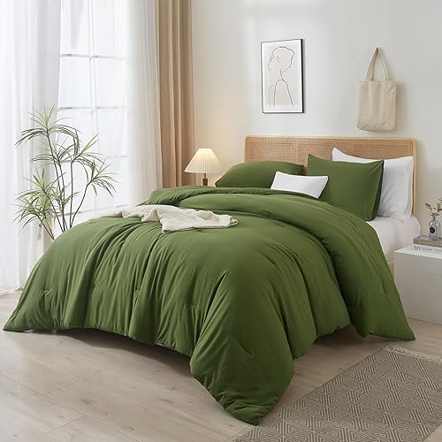 Miniatura 10 de Juego de edredón King de 3 piezas marrón topo para cama de tamaño King, 1 edredón bohemio color gris pardo con 2 fundas de almohada, edredón de cama