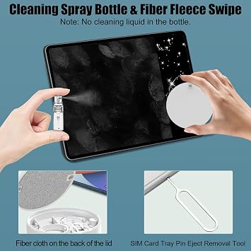 VICHYIE 20 in 1 Keyboard and Headphone Cleaning Set - AirPods 1/2/3/Pro, Accessory for PC, Laptop, Mobile Phone, Camera