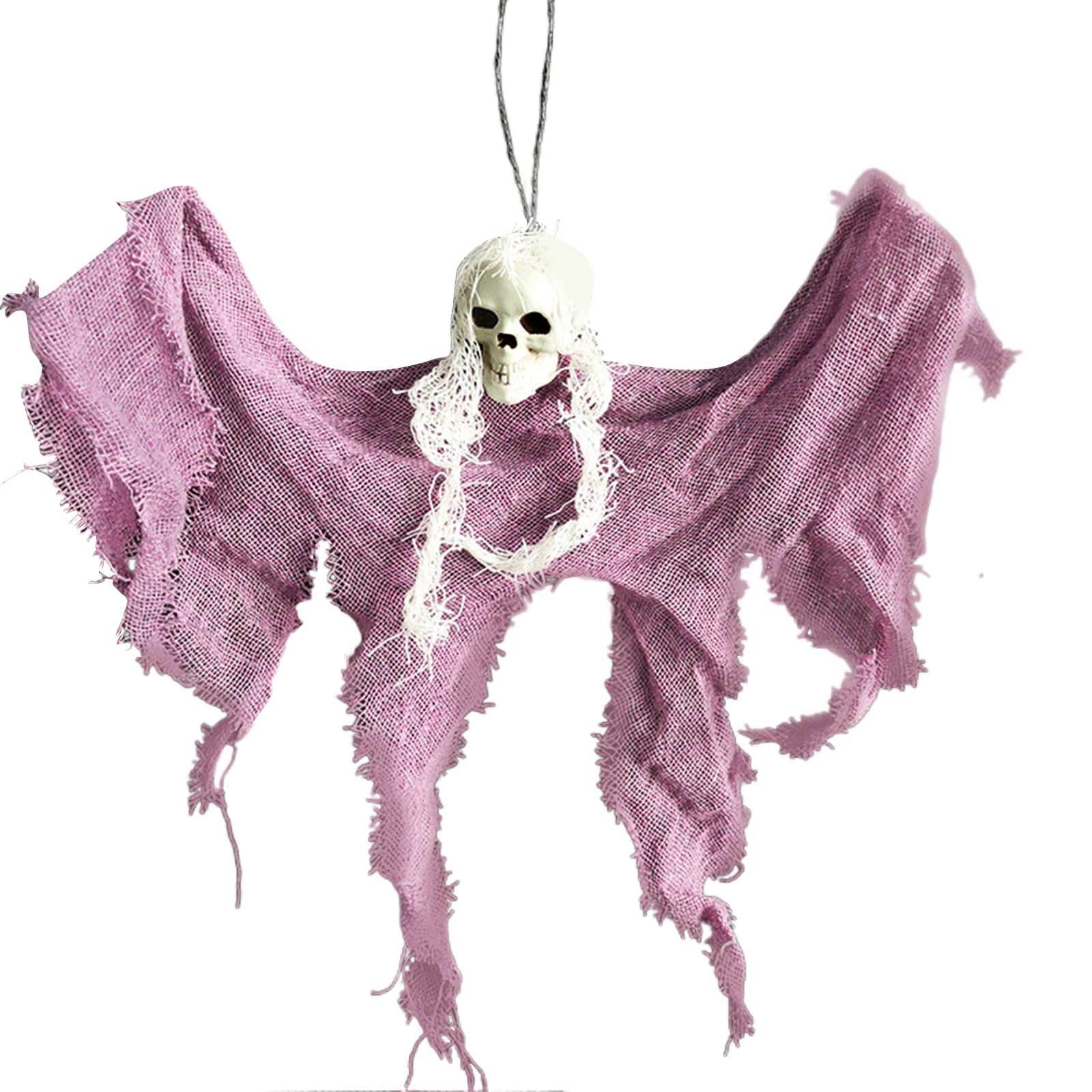 Tsophreniq Halloween Hanging Decorations Skeleton Scary Prop Pendant Horror Decorations Light