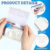 Vista 3 de 12 Set Mini First Aid Kit Bulk Mini Portable Travel Kit Resistant Case for Convenience First Aid 12 Pack Boxes of 26 Items Each for Minor Cut Scrape