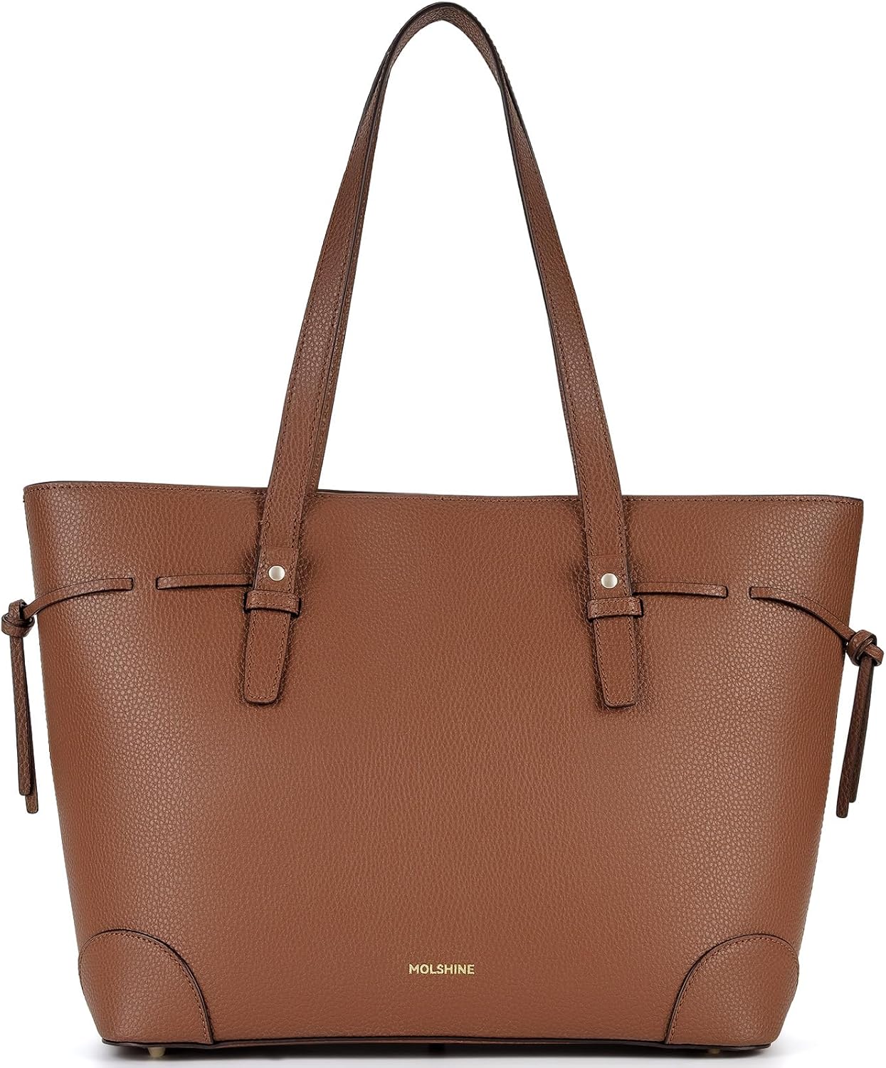 Molshine Genuine Leather Women’s Tote, Top Handle Handbag, Large Shoulder Bag, Vintage Laptop Work Bag DLK0021