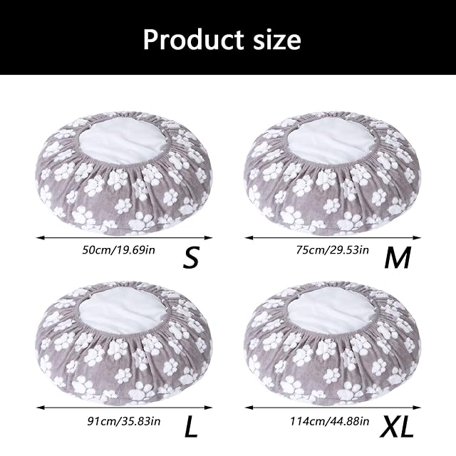 Foto 6 de 8 de Oxxggkao Funda de cama extraíble lavable a máquina para mascotas para mayor comodidad, lavable a máquina