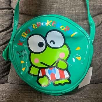 激レア　サンリオ　けろけろけろっぴ　エナメル　バッグ　1990年製 エナメルバケットバッグ けろけろけろっぴ 1991年 サンリオ 旧