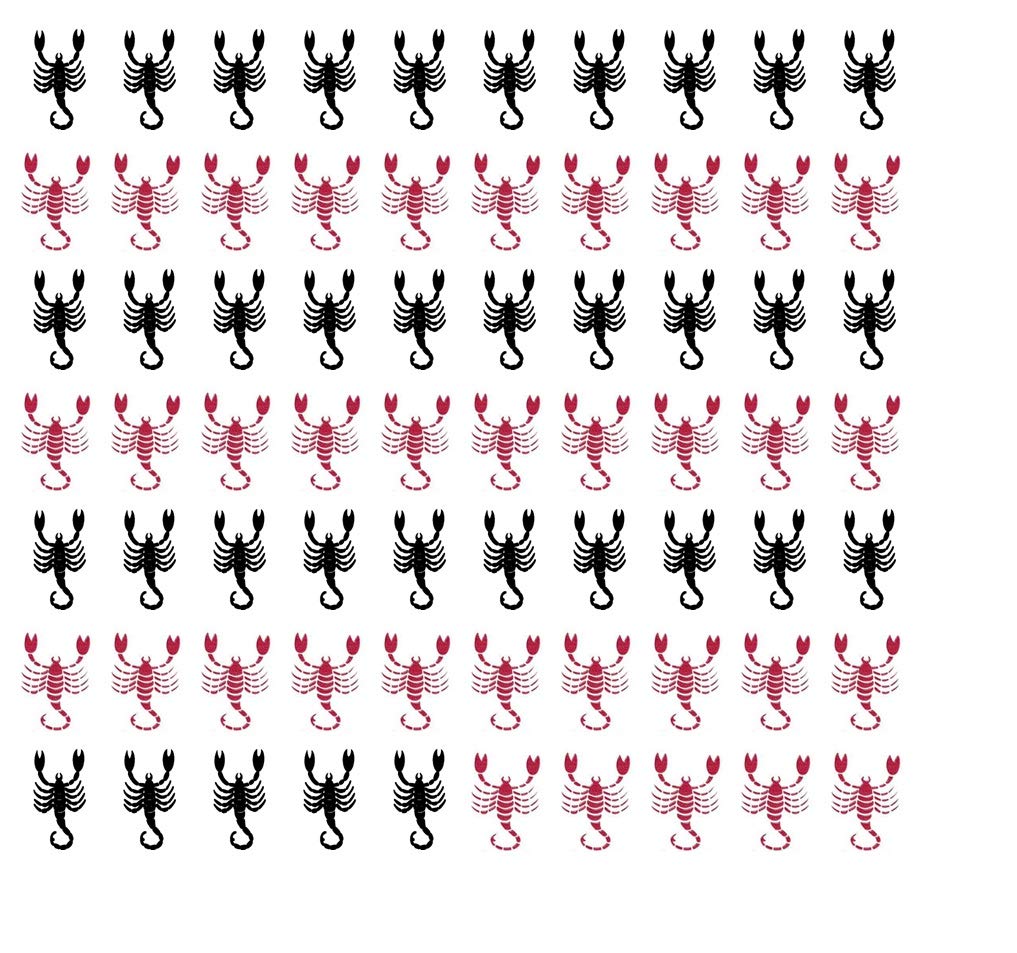 Scorpion Collection (Scorpion Nail Art Decals)