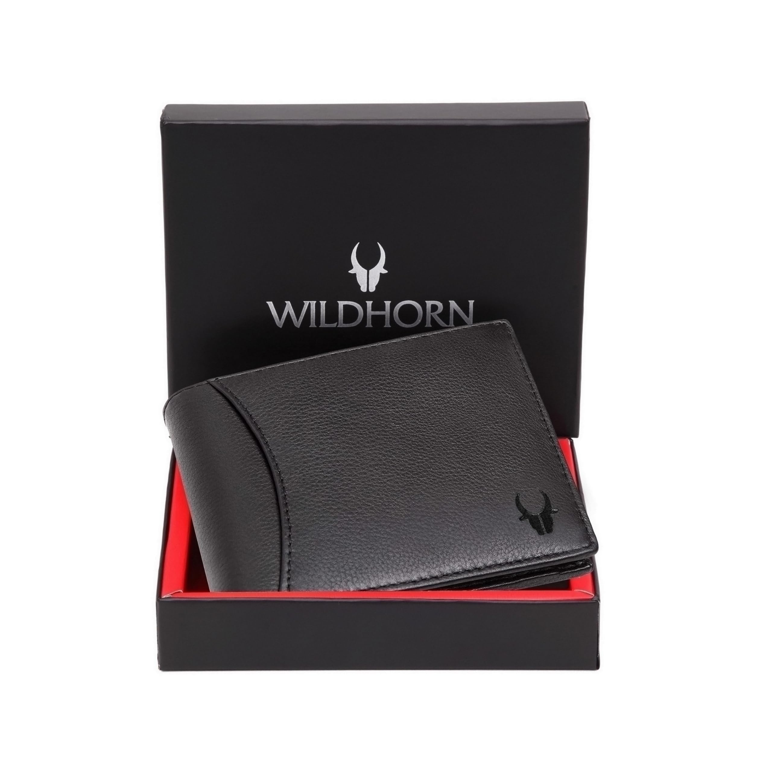 WildHorn RFID Protected Leather Wallet for Men