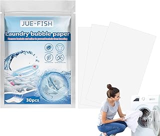 Laundry Detergent Sheets | Laundry Detergent Sheets for Travel,Liquidless Laundry for Sensitive Skin, Travel Clean Strips, Zero Waste Eco Friendly Clothes Washer Cassonrm