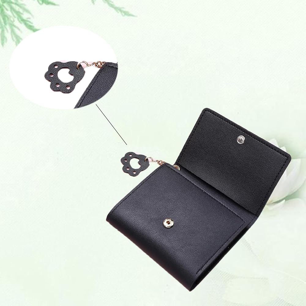 Design Gatto Carino Per Carte Di Credito Borsellino PU Pelle