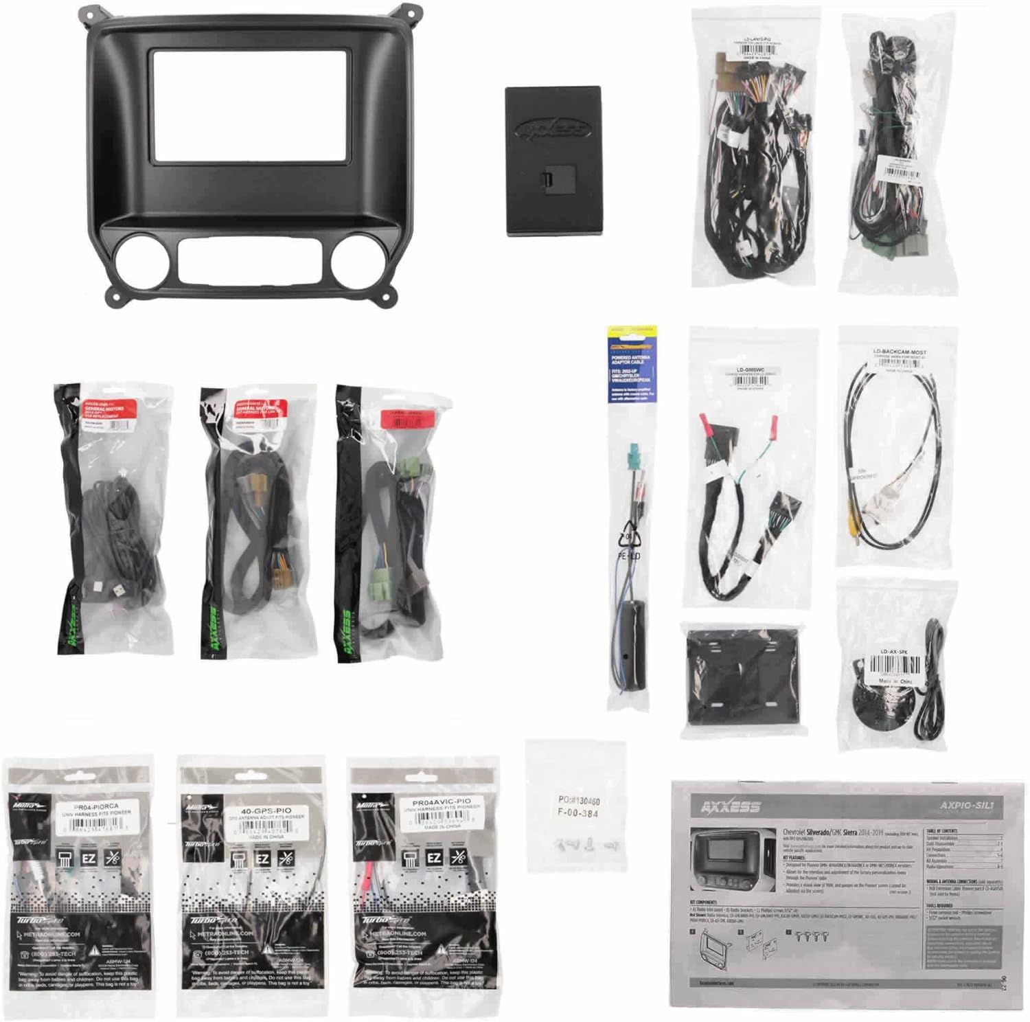 AXXESS Pioneer Radio Integration Package GM Silverado