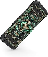 Vista 5 de PlayVital Juego completo de calcomanías protectoras para Steam Deck LCD, pegatinas personalizadas Cubierta de vinilo para Steam Deck OLED - Totem of