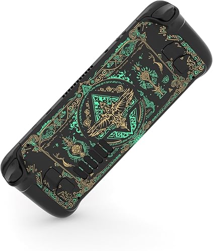 Miniatura 5 de PlayVital Juego completo de calcomanías protectoras para Steam Deck LCD, pegatinas personalizadas Cubierta de vinilo para Steam Deck OLED - Totem of