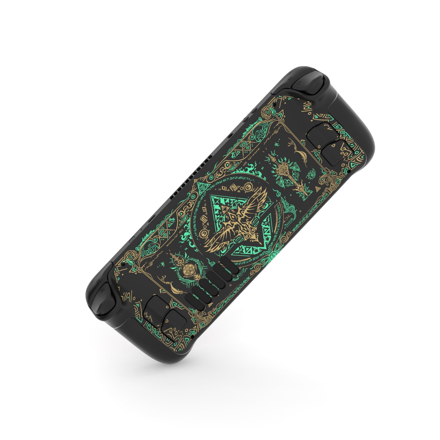 playvital Adesivo Skin per Steam Deck LCD,Adesivi Decal Sticker Vinile Protettiva per Steam Deck OLED Console-Totem del Regno